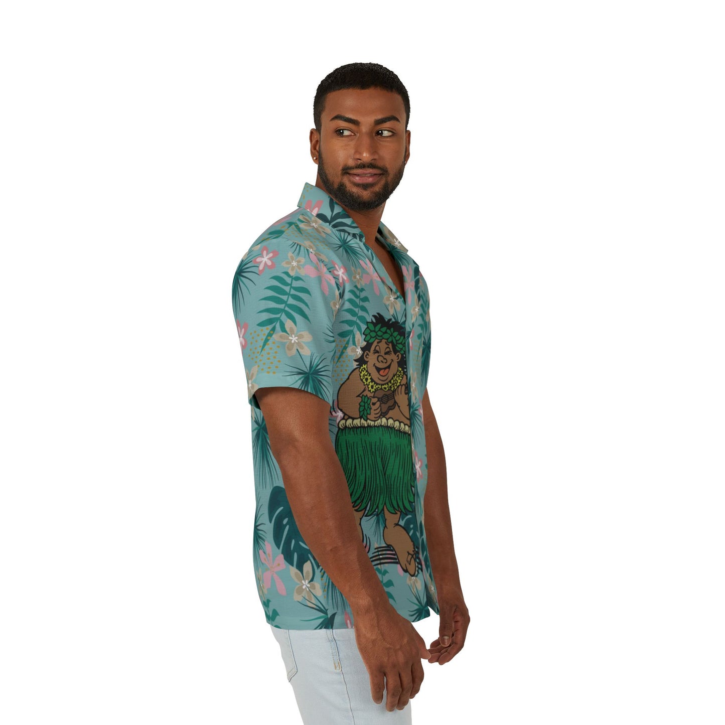 Haka Lui - Men's Hawaiian Camp Shirt (AOP)