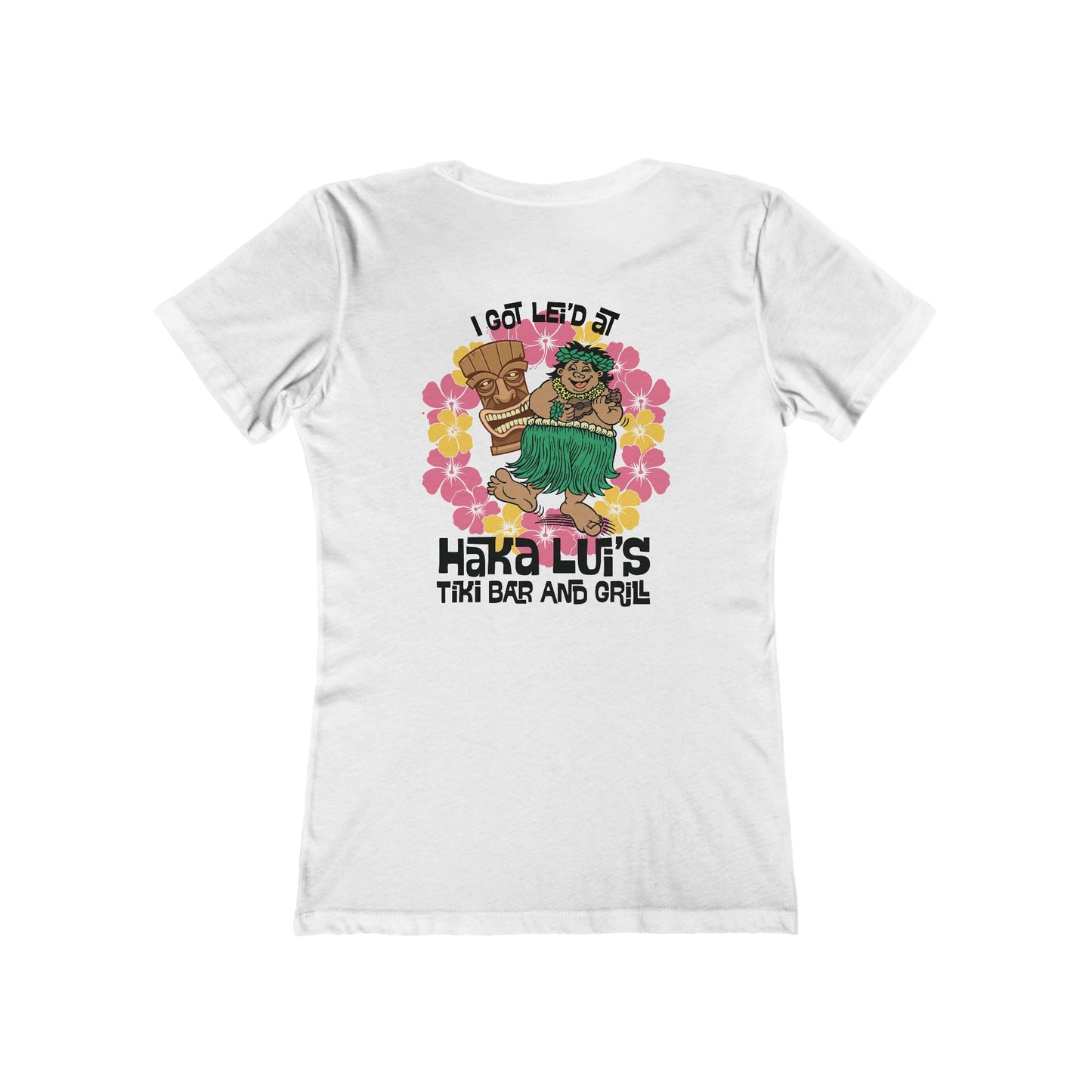 I Got Lei'd - Graphic Tee for Women, Retro Casual Shirt, Summer Fashion Top, Gift for Her, Vacation Outfit