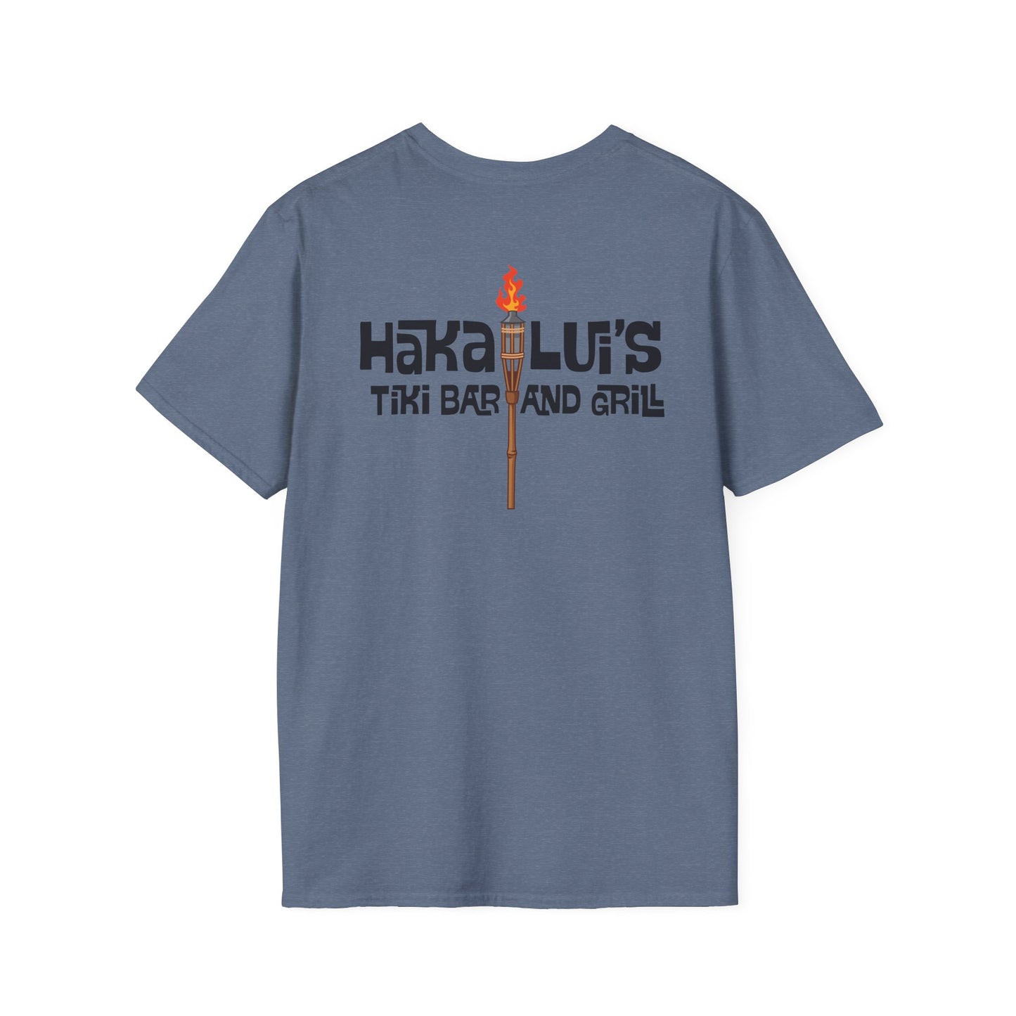 Big Back "I Got Lei'd" T-Shirt with Haka LUI's Grill Design, Casual Wear, Beach Vibes, Fun Gatherings, Summer BBQ, Unique Gift Idea
