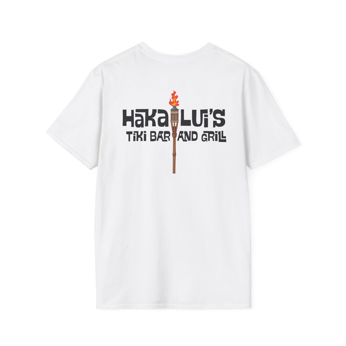 Big Back "I Got Lei'd" T-Shirt with Haka LUI's Grill Design, Casual Wear, Beach Vibes, Fun Gatherings, Summer BBQ, Unique Gift Idea