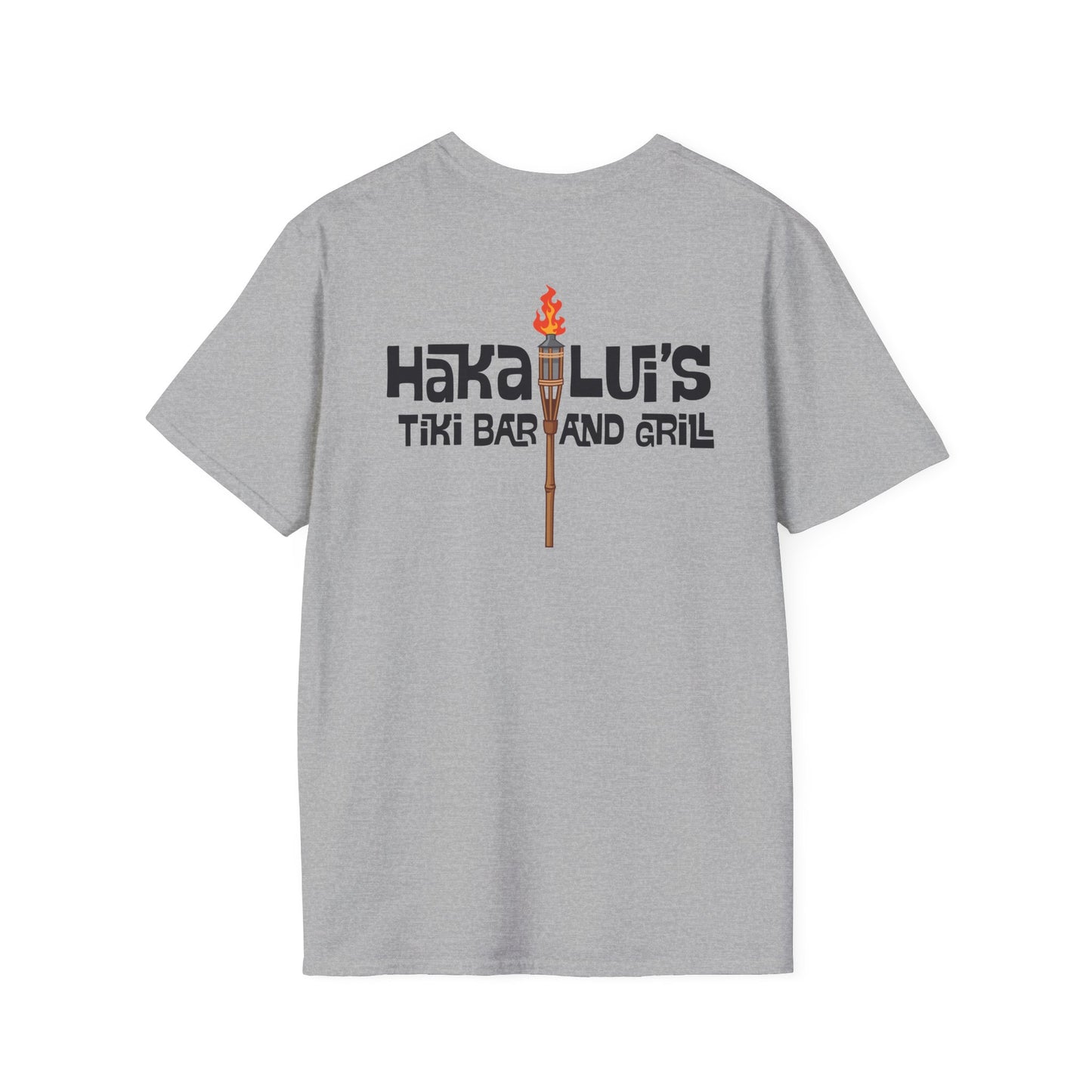 Big Back "I Got Lei'd" T-Shirt with Haka LUI's Grill Design, Casual Wear, Beach Vibes, Fun Gatherings, Summer BBQ, Unique Gift Idea