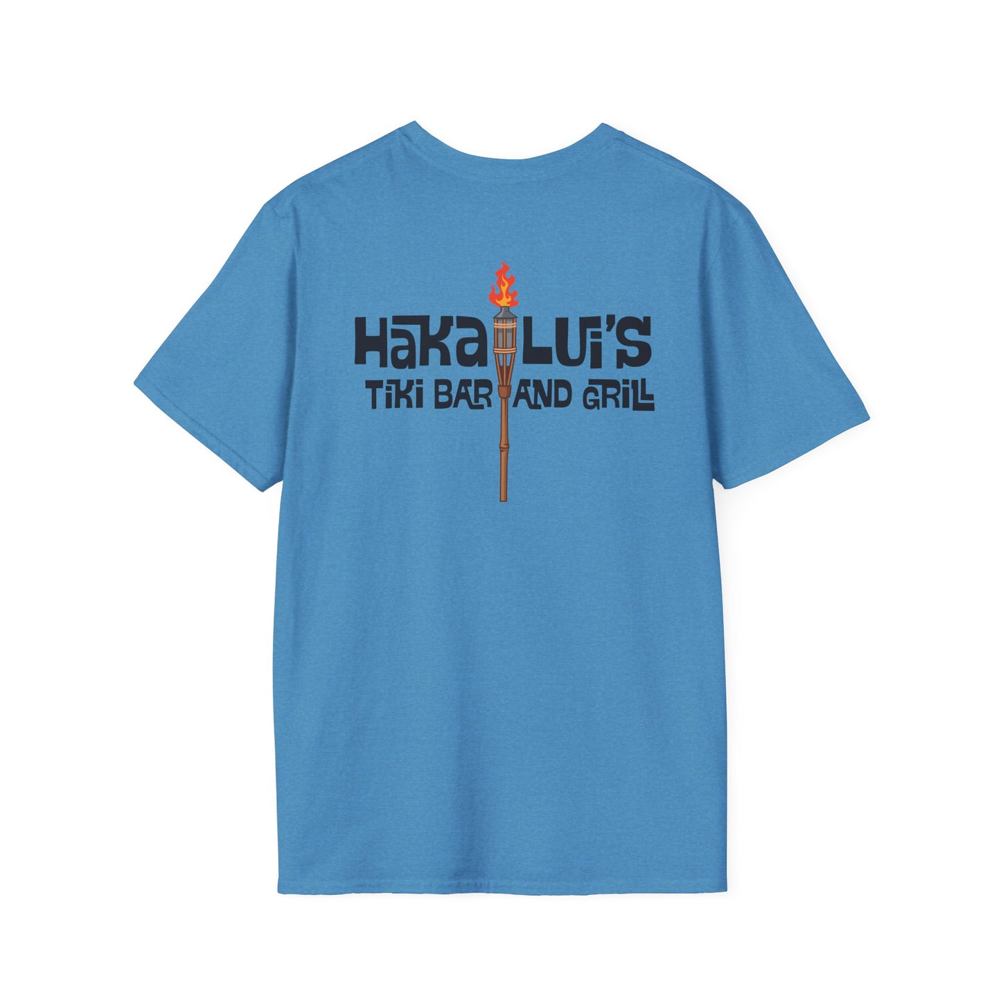 Big Back "I Got Lei'd" T-Shirt with Haka LUI's Grill Design, Casual Wear, Beach Vibes, Fun Gatherings, Summer BBQ, Unique Gift Idea