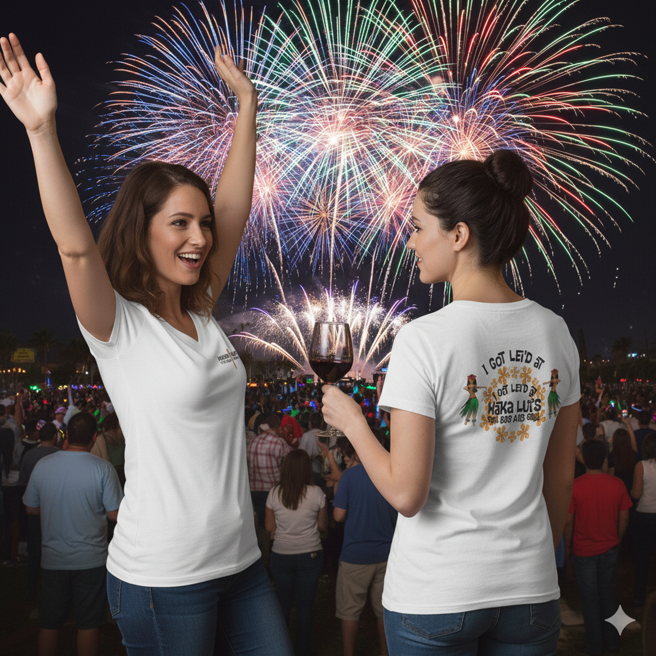 Ladies' V-Neck T-Shirt