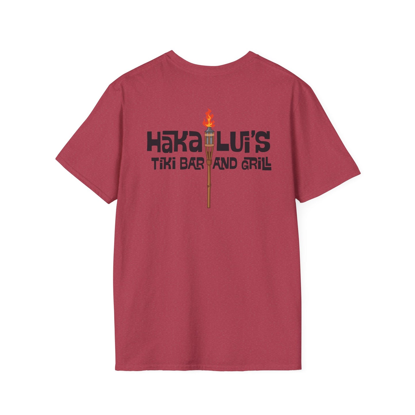 Big Back "I Got Lei'd" T-Shirt with Haka LUI's Grill Design, Casual Wear, Beach Vibes, Fun Gatherings, Summer BBQ, Unique Gift Idea
