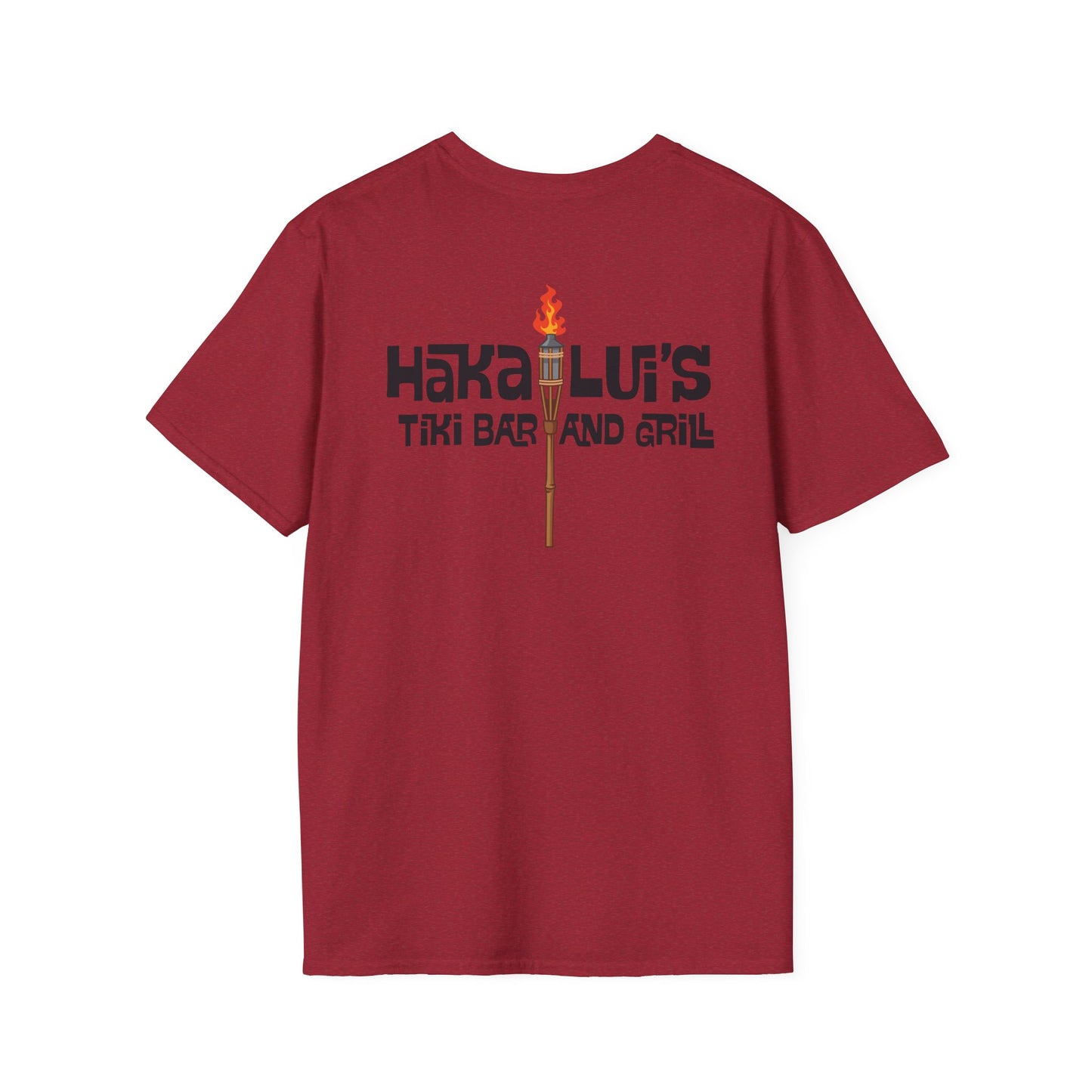 Big Back "I Got Lei'd" T-Shirt with Haka LUI's Grill Design, Casual Wear, Beach Vibes, Fun Gatherings, Summer BBQ, Unique Gift Idea
