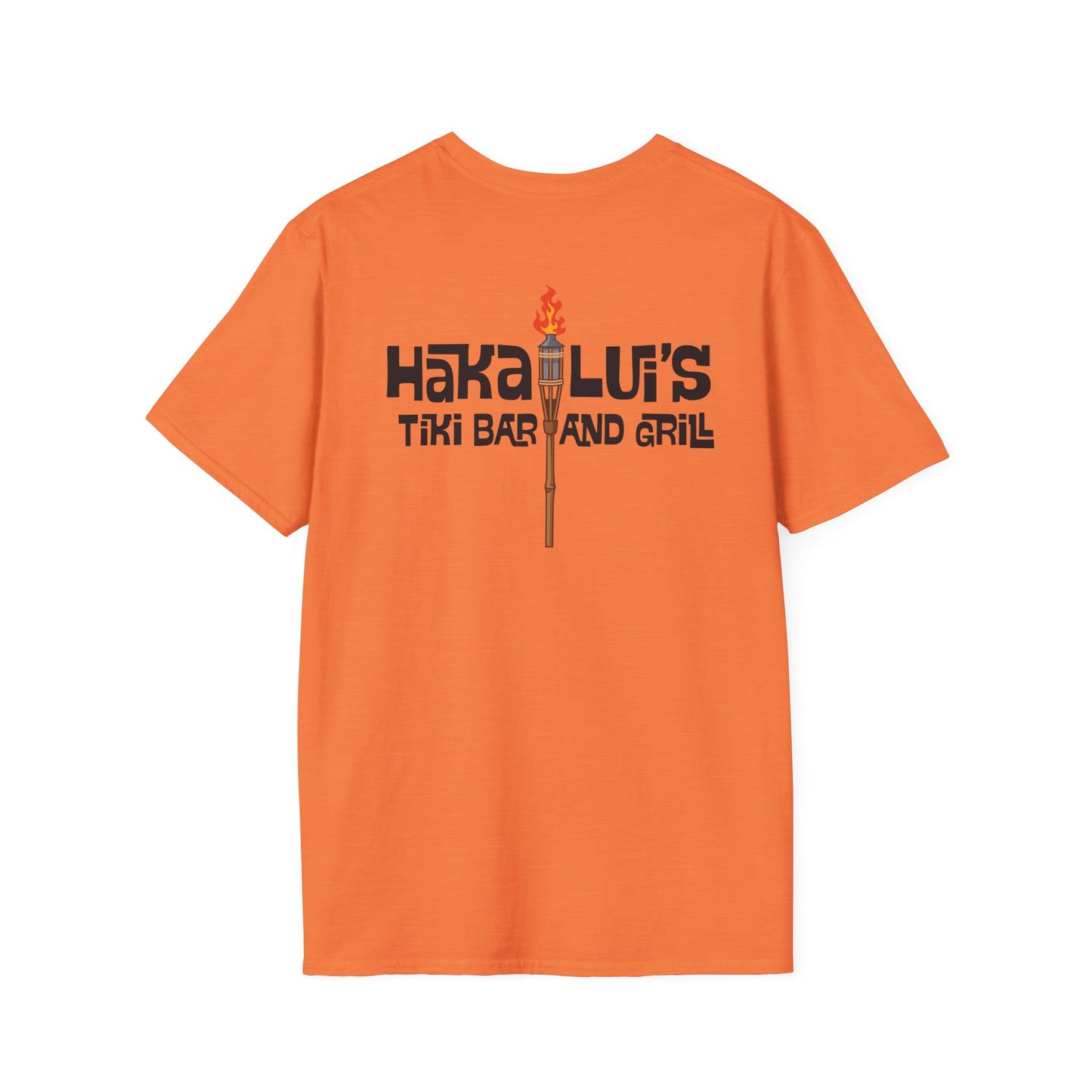 Big Back "I Got Lei'd" T-Shirt with Haka LUI's Grill Design, Casual Wear, Beach Vibes, Fun Gatherings, Summer BBQ, Unique Gift Idea
