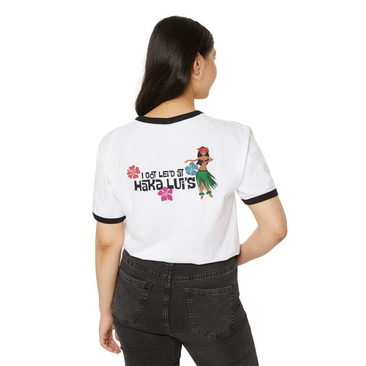 "I Got Lei’d at Haka Lu's" - Hula Design -  Fun Gift, Summer Vibe, Beach Party, Vacation Wear, Unisex Tee