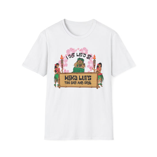 Big Back "I Got Lei'd" T-Shirt with Haka LUI's Grill Design, Casual Wear, Beach Vibes, Fun Gatherings, Summer BBQ, Unique Gift Idea